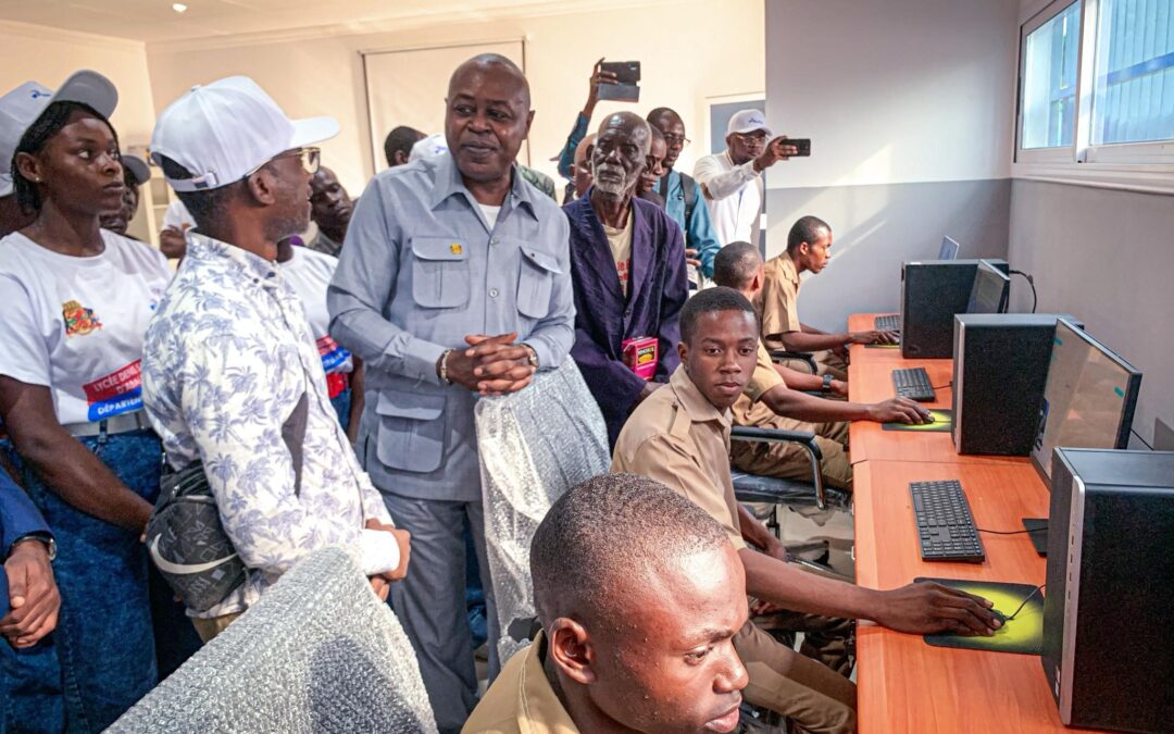 Congo : Le lycée Denis Sassou N’Guesso doté d’une salle multimédia