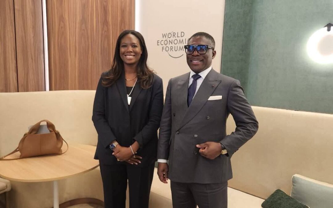 À Davos, Teodoro Obiang Nguema Mangue ouvre les portes de Malabo à Kate Kallot d’Amini IA pour structurer la transformation numérique de la Guinée équatoriale