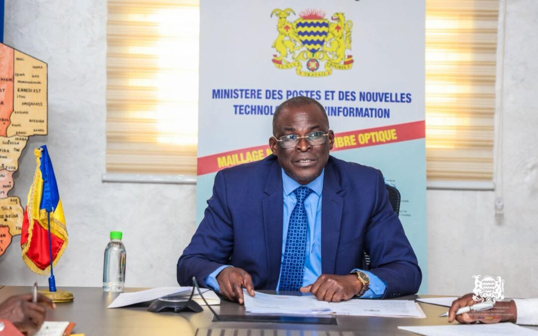 Tchad : Michel Boukar instruit la reprise des travaux de réhabilitation de la fibre optique sur l’axe N’Djamena–Mberé