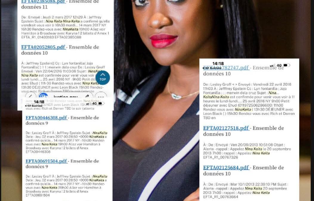 Affaire Epstein: Fuite des données d’une personnalité ivoirienne, la souveraineté numérique de l’Afrique est-elle voilée ?