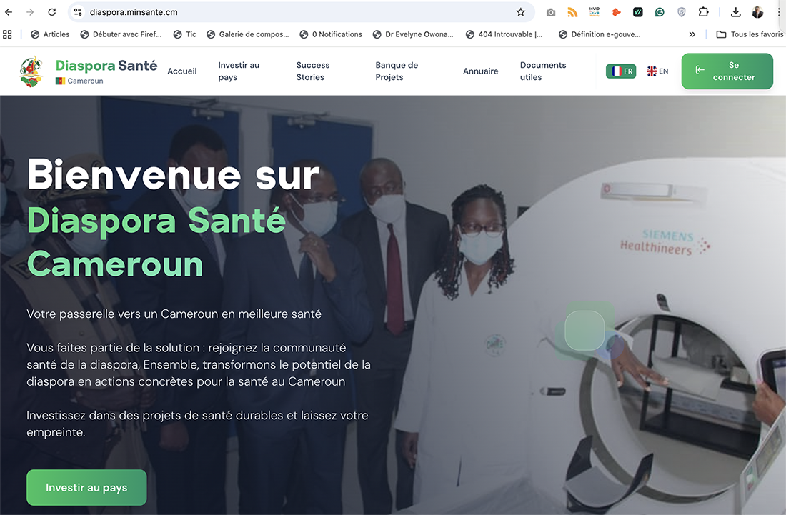 e-sante-&-govtech-au-cameroun-:-diaspora-sante,-la-plateforme-qui-connecte-l’expertise-mondiale-au-systeme-de-sante-national