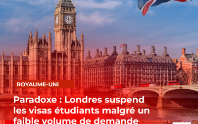 Royaume-Uni – Politique migratoire : Pourquoi Londres suspend les visas étudiants camerounais malgré un faible volume de demande d’asile