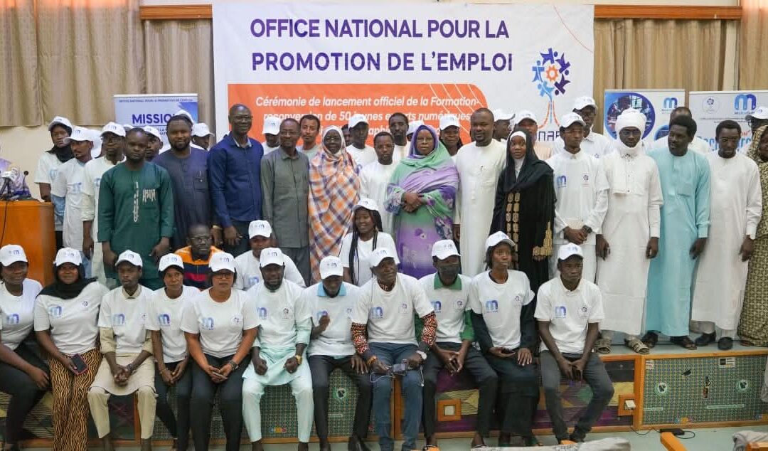 Tchad : 50 jeunes sans emploi seront formés aux métiers du numérique
