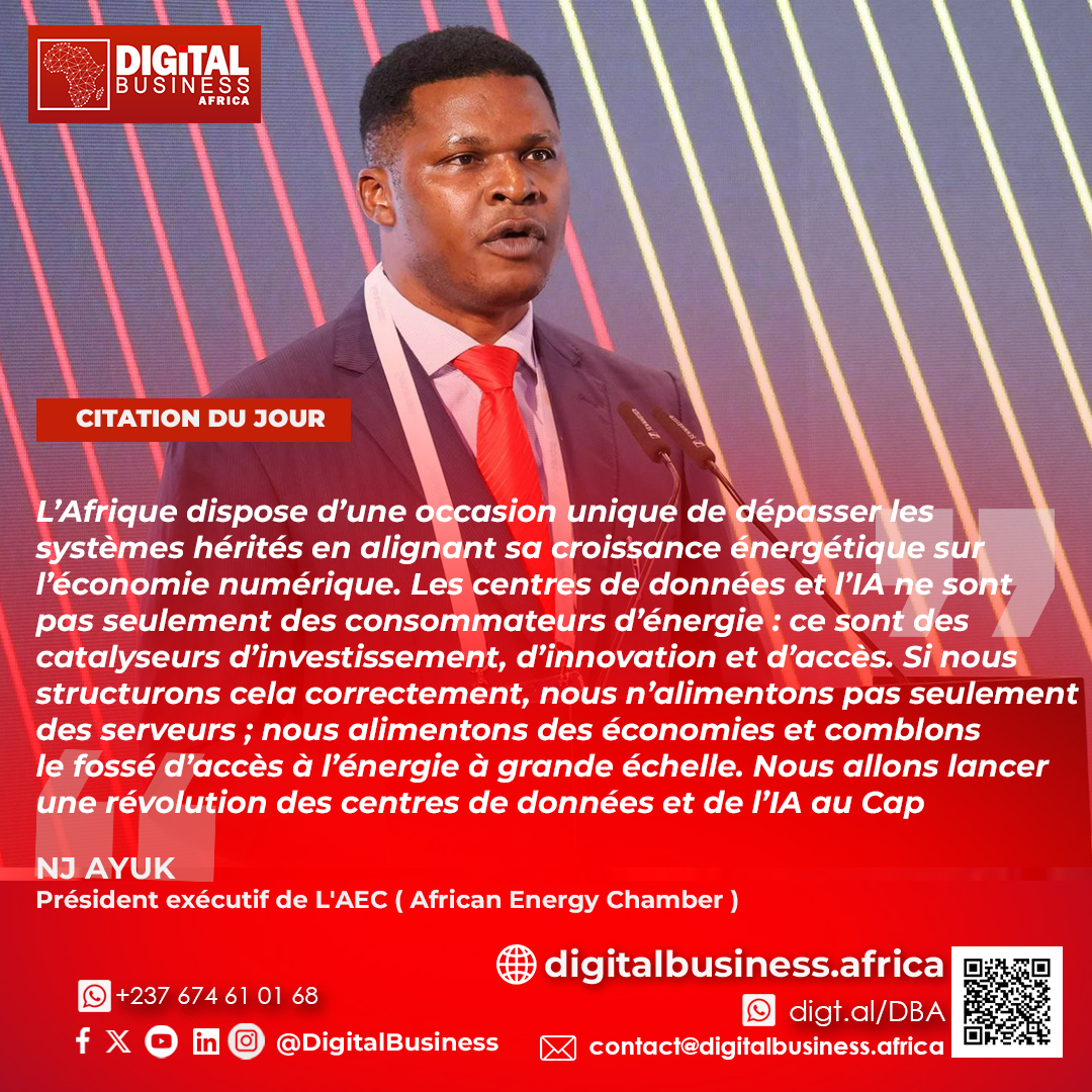 aew-2026-:-l’afrique-veut-faire-de-l’ia-et-des-centres-de-donnees-un-moteur-de-sa-transformation-energetique