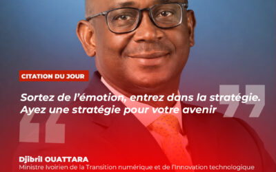 Transformation numérique : Djibril Ouattara appelle la jeunesse ivoirienne à passer « de l’émotion à la stratégie »